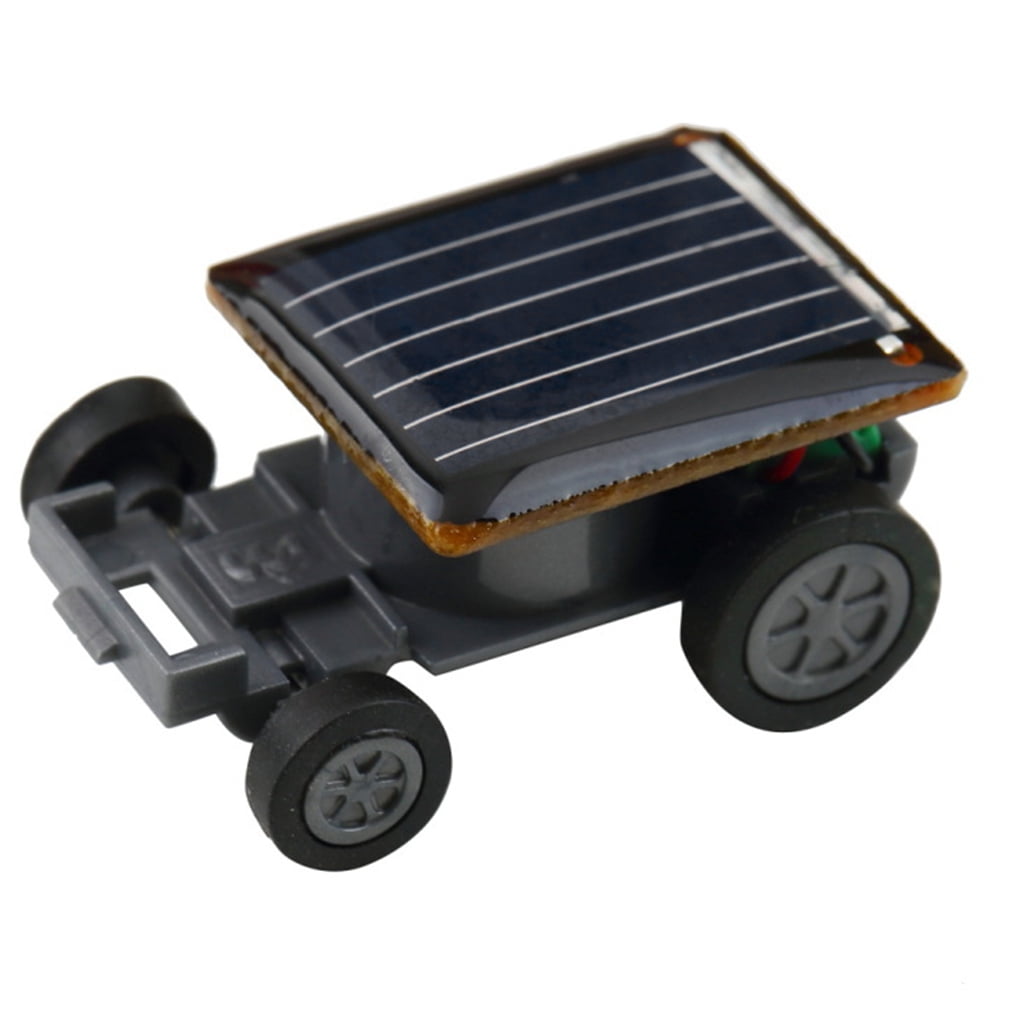 The World s Smallest Mini Solar Powered Toy Car Racer 