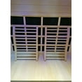 thumbnail image 5 of Sauna Backrest, Natural Wood Hemlock Sauna Backrest Chair, Sauna Accessories for Residential and Sauna Room, 5 of 7