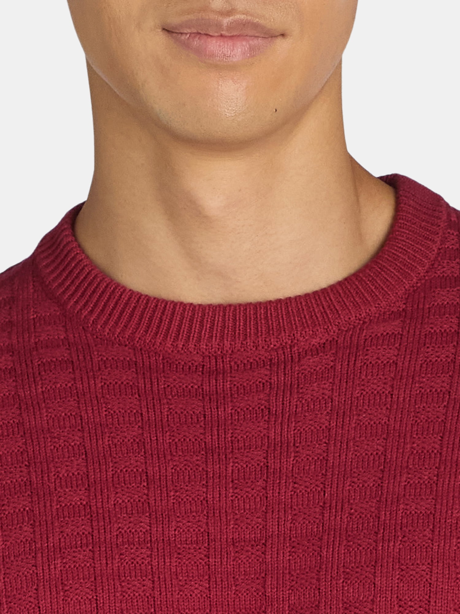 Tribekka 44 Men's Textured Crewneck Sweater, Sizes XS-3XL