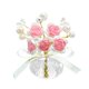 thumbnail image 2 of Adorno de rosas para salpicadero de coche, flores artificiales, regalo de inauguración de la casa, 2 of 9