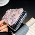 thumbnail image 4 of for iPhone Case,Luxury Crystal Diamend Rhinestone 3D Love Heart Pearl Pattern Bumper Camera Lens Protection Soft Shockproof Phone Case (Pink,iPhone 15 Pro Max), 4 of 6