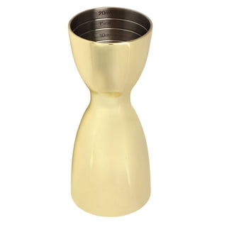 Barfly M37069GD 2.5 oz. Gold-Plated Measuring Jigger