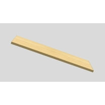 Shelf Board Lite Oak 36 in. L x 10 in. D x 0.6 in. H