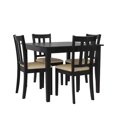 thumbnail image 1 of Dorel Living Redmond 5-Piece Traditional Dining Set, Black/Beige, 1 of 9