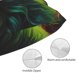 thumbnail image 3 of Fotbe Fluorescent Wolf Funda de Almohada Decorativa Estilo Occidental, Lujo en Algodón, Fundas para Almohadas King, Cojín Estampado para Decoración del Hogar-14"x20", 3 of 6