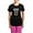 With Pink Pant, variant on CafePress - Love Arriving Soon Maternity Design Women's Dark P - Women's Short Sleeve Print T-Shirt and Pants Dark Cotton Pajama Set