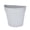 Grey, variant on Gnwei Planter Pots - 1 Pack Wall Hanging Planter Pots for Indoor and Outdoor Plants, 6.4 Inch Half-Moon-Shaped Plastic Wall Planter, Wall Mounted Succulent Planters