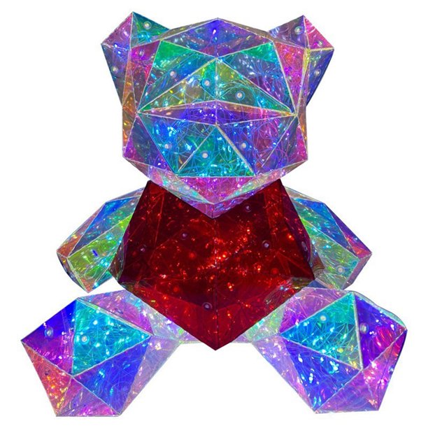 LED Light Up Bear Romántica Surrantic Lucm Birthday Gifts para Mujeres