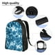 thumbnail image 5 of Balery Blue Tie Dye Mochila - Mochila Estilosa y Duradera para Laptop de 15 Pulgadas con Tela Oxford Impermeable, 5 of 8