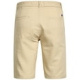 thumbnail image 2 of Men's Linen Casual Shorts Cotton Classic Summer Shorts with Buttons Flat Front Lightweight Pants with Pockets, 2 of 8
