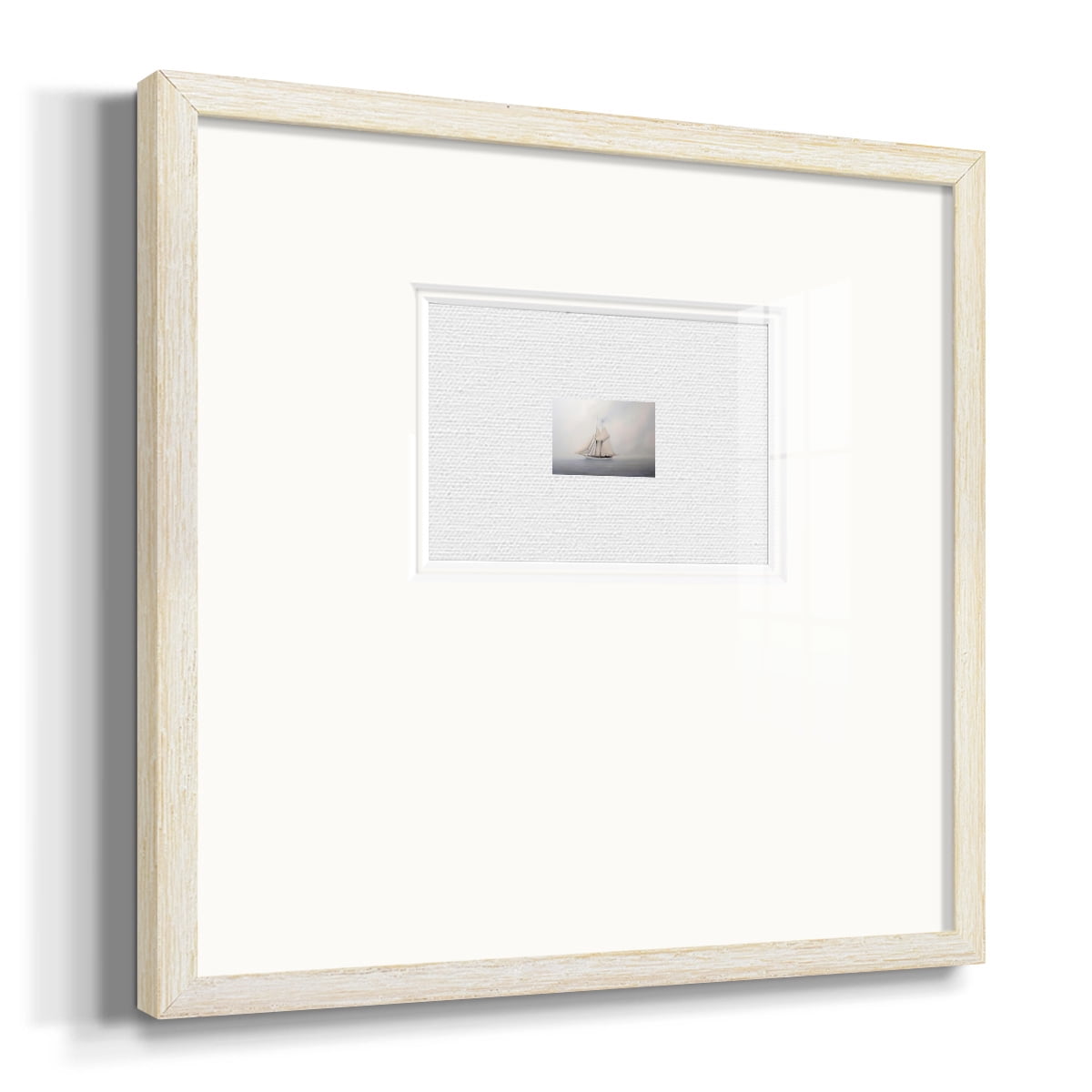 Foggy Sail IVPremium Framed Print