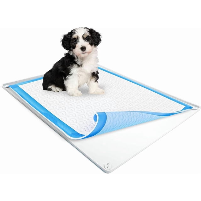 Bandeja de silicona para orinar para perros Skywin, 76 x 91 cm, antiderrames