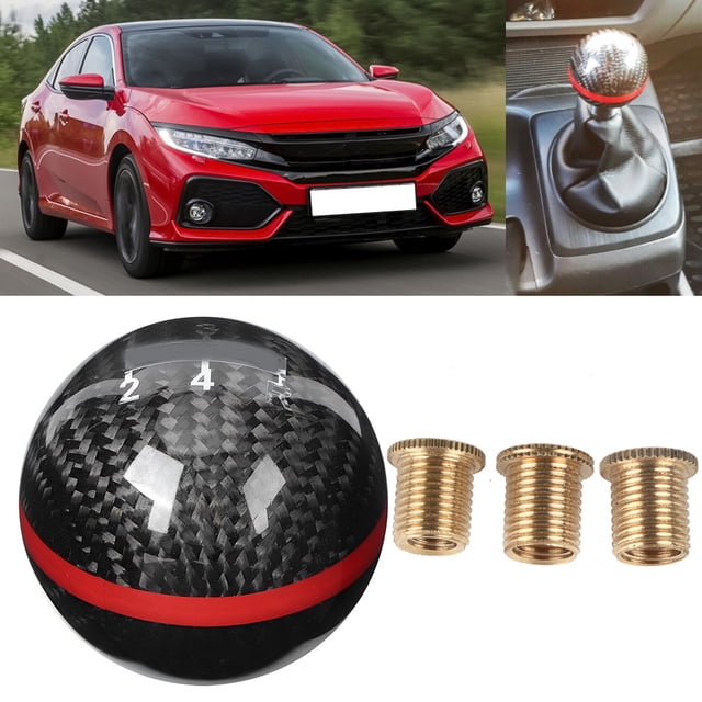 Gear Shifter Knob For Car Modification Accessory 5 Speed Gear Knob Head Lever Cover For Style Fits For