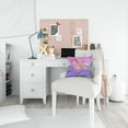 thumbnail image 4 of Pink Unicorn Watercolor Fabric Decorative Pillow, 4 of 4