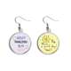 thumbnail image 1 of Hangzhou logo Pendiente Sol Flor Pendiente Joyas Moda Unbranded M, 1 of 3