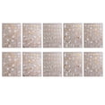 thumbnail image 1 of 10 hojas de pegatinas de platino para decoración de uñas, calcomanías para uñas acrílicas falsas, dijes decorativos para mujeres, 1 of 6