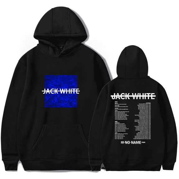 Jack White Merch Hoodie No Name Tour 2025 Hoodies Sweatshirt Men Women Long Sleeve Pullover