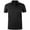 Black, variant on SPEEDRUN Men's Sports Polo Shirts for Golf Short Sleeve Classic Solid Color for Casual and Business Wear