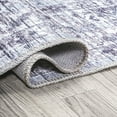 thumbnail image 5 of JONATHAN Y WASHABLE 2 x 8 Runner Rug, Didim Boho Medallion - Gray/Purple, WSH102A-28, 5 of 9
