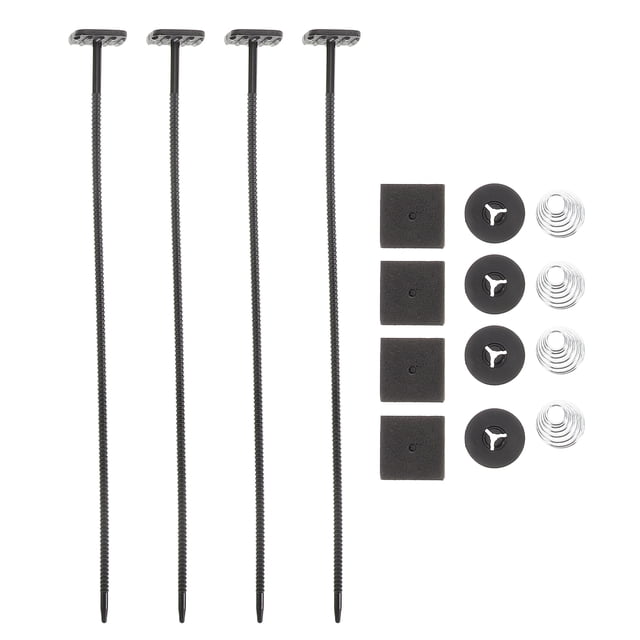 Miangastore 1 Set Universal Car Fan Mounting Kit Radiator Fan Zip Ties Transmission Cooler Installation Kit Radiator Fan Mounting Accessories