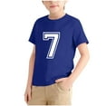 thumbnail image 2 of Ensembles de Pyjama pour Filles - T-Shirt Décontracté à Col Rond à Manches Courtes Imprimé Numériquement - pour Tenue Décontractée, Quotidienne et de Fête, 2 of 6