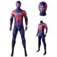 thumbnail image 1 of Unisex Spiderman 2099 Gwen Miles Jonathan Ohnn Cosplay Traje Ajustado Adulto Halloween Party Props Niño Fans Juego De Rol Ropa, 1 of 4