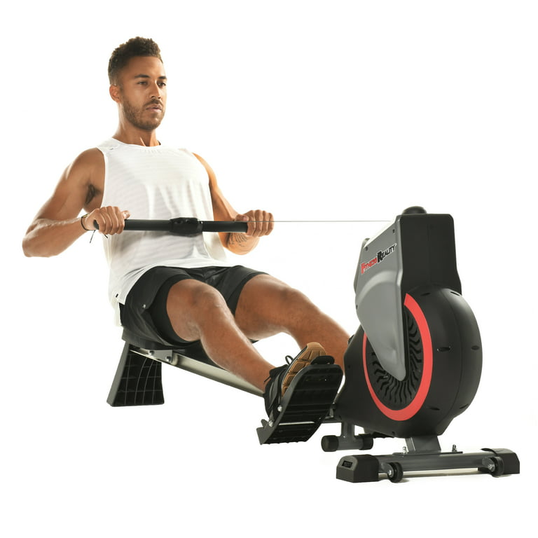 Fitness Reality Dual Transmission Fan Rower Rowing Machine with  MyCloudFitness App 