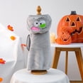 thumbnail image 5 of Pumpkin Hooded Dog Halloween Costume, Orange Pet Bath Towel Cloak, After-Bath Pet Drying Wrap, Pet Halloween Costumes for Halloween Party Decoration (Orange), 5 of 6