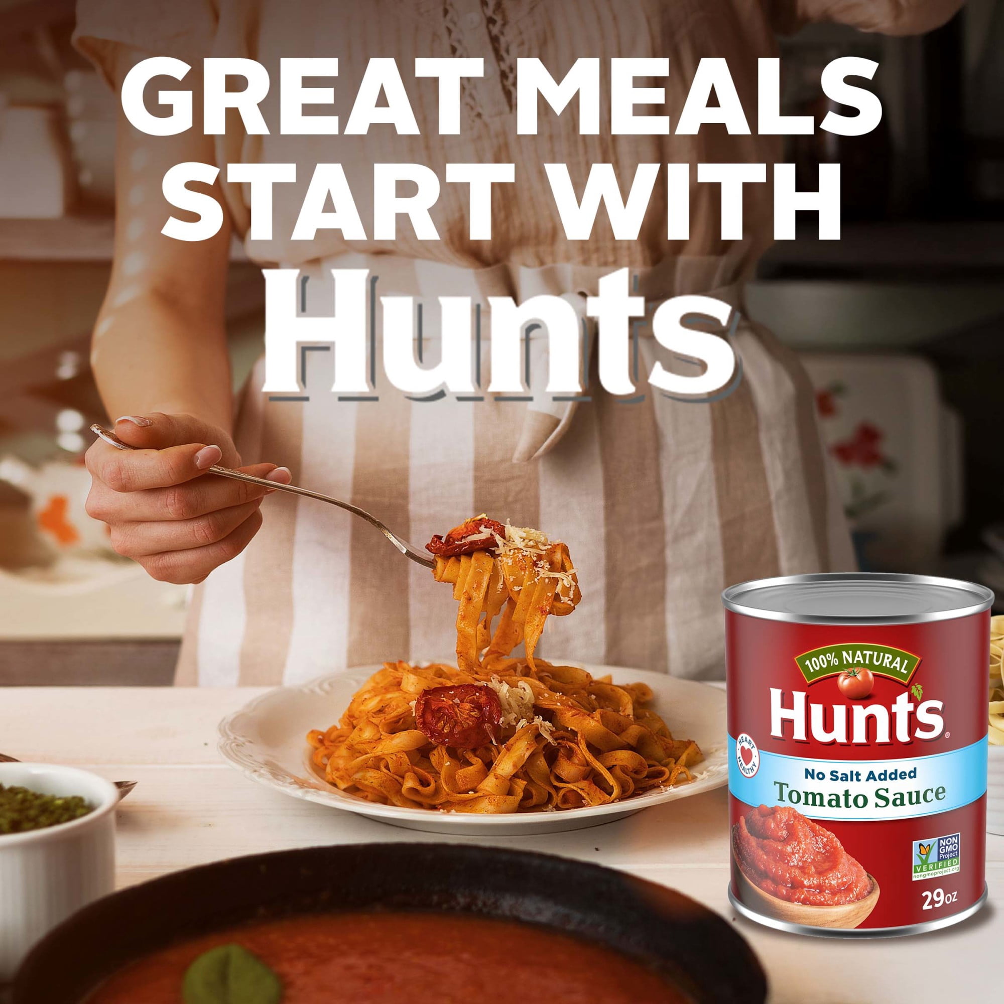 Hunt’s No Salt Added Tomato Sauce, Perfect for Chili & Soups, 29 oz. Can