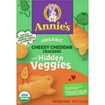 thumbnail image 2 of Annie's Cheesy Cheddar Crackers With Organic Hidden Veggies, 7.5 oz, 2 of 9