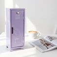 thumbnail image 3 of MSBF Mini Metal Locker with Lock Safe Box Black Keys Magnetic Door Small Money and Cash Secure Storage Organizer Back to School, 3 of 8