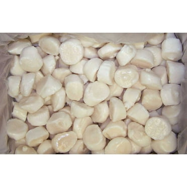 Frozen Seafood Processed Scallop - 30 to 40 Count, 5 Pound -- 2 per case