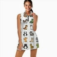 thumbnail image 2 of Cute Animals Sports Dresses Women Tennis Dress Outdoor Badminton Golf Quick-Drying And Breathable Sports Dress, 2 of 4
