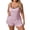 Purple women's two piece outfits a1, variant on Cagogo Women's Striped V Neck Sleeveless Tank Top Shorts Set Casual Summer Lounge Outfits Two Piece Matching Sets Loose Fit Comfy Pants Plus Size Cruise Travel Clothes, Blue 3XL