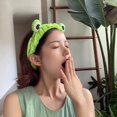 thumbnail image 3 of Cute Frog Makeup Headband - Elastic Hair Band for Face Washing, 3 of 4