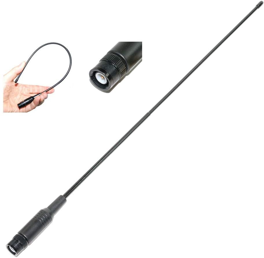 AEcreative BNC WideBand Scanner Antenna for Uniden BCD325P2 BC75XLT