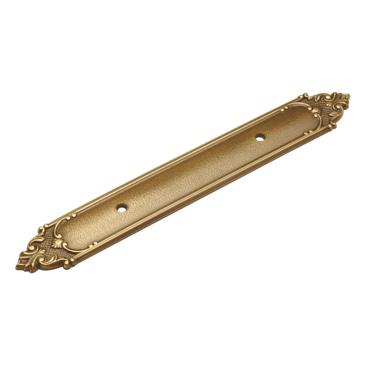 Keeler F10 Richelieu 3" Center To Center Pull Backplate Brass