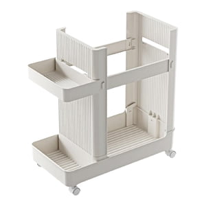DOLITY Yoga Mat Storage Rack Cart Home Gym Storage Rack for Kettlebells Yoga Blocks