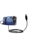 thumbnail image 1 of Classic Straight USB Cable suitable for the Fujifilm Finepix XP50 with Power Hot Sync and Charge Capabilities - Uses Gomadic TipExchange Technology, 1 of 4