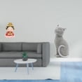 thumbnail image 2 of Figura de resina de gato , madre, escultura coleccionable, regalo decorativo de cumpleaños, adorno de mesa para chimenea, dormitorio, armario, ent, 2 of 8