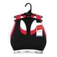 thumbnail image 1 of Brassier Hanes para Mujer Racerback Originals Rojo y Negro Talla L 2 Piezas, 1 of 4