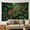 C, variant on XaaKee, Tapestry Wall Hanging, Shadowed Leafy Wilds Jungle Tapestry, High-Quality Polyester Bedroom Tapestry, Large Wall Tapestry for Decor, 60x40Inch
