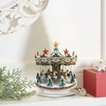 thumbnail image 4 of Elainilye Christmas Standee Plastic Printed with Christmas Tree and Carousel for Desktop Home Decoration Holiday Gift, 4 of 6