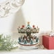 thumbnail image 4 of Adorno navideño acrílico de pie | Diseño multicolor de árbol de Navidad y carrusel | Decoración ligera de escritorio | Regalo navideño para la repisa de la oficina en casa, 4 of 6