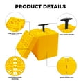 thumbnail image 5 of Aiqeek RV/Camper Leveling blocks, 10 Packs Rv Accessories-Interlocking Design for Custom Height-with Carrying Storage Bag and Handles, 5 of 7
