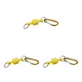 thumbnail image 2 of Yuarrent Broche de pesca Hebilla de bloqueo firme fuerte Accesorios de aparejos convenientes Deportes al aire libre Escalada Amarillo limón Type1 NO1, 2 of 6