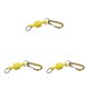 thumbnail image 2 of Broche de pesca Toystoory Hebilla de bloqueo fuerte y resistente Limon amarillo, 2 of 6