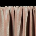 thumbnail image 7 of Ice Fabric Stretch Velvet Fabric by the Yard - 60" Wide Soft Stretchy Fabric for Sewing Clothes, Apparel, Costume, Crafts - 90% Polyester 10% Spandex - Rose Gold - 10 Yards, 7 of 7