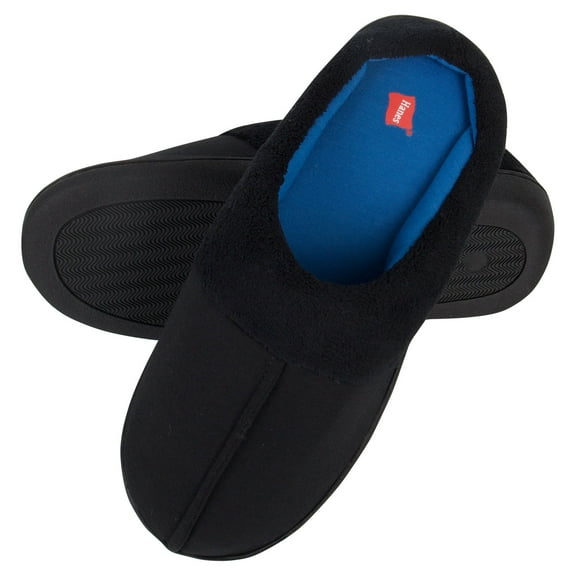 Hanes Mens ComfortSoft Memory Foam Padded Indoor/Outdoor Clog Slipper