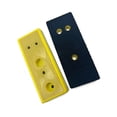thumbnail image 6 of 2 Pcs 30x100mm Backing pad Rectangular Polishing Chamfering Hook and Loop Sander, 6 of 8